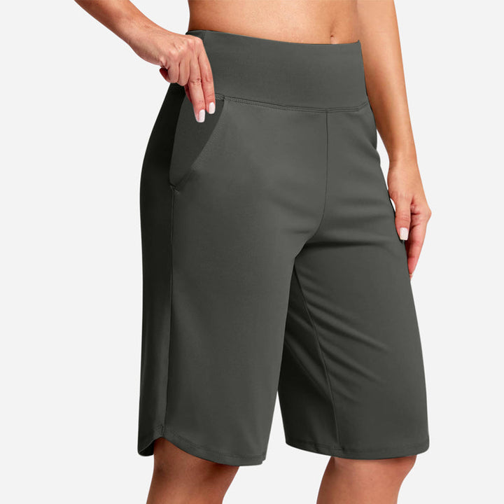 Odeliora - Komfortable Bermuda-Shorts mit hoher Taille