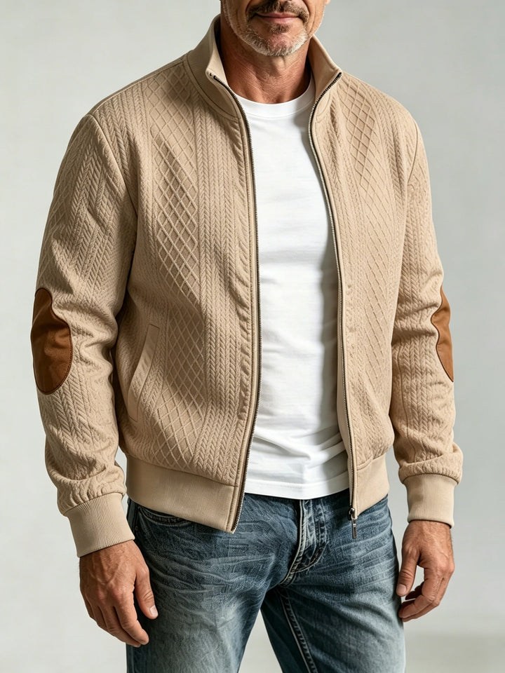 Flyn - Strukturierte Collegejacke