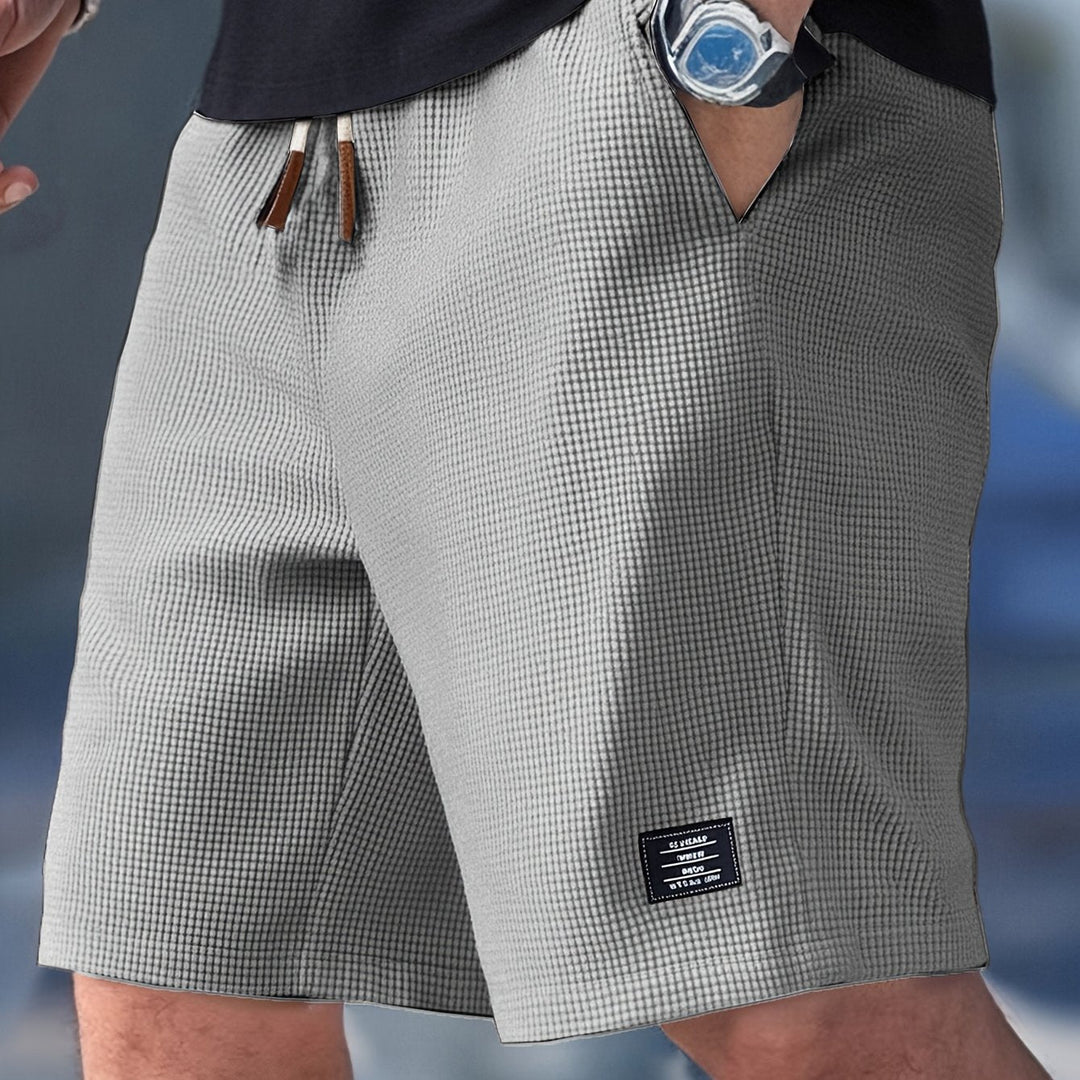 Varnex - Leichte Shorts mit Kordelzug