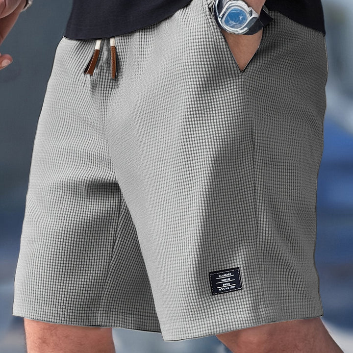 Varnex - Leichte Shorts mit Kordelzug