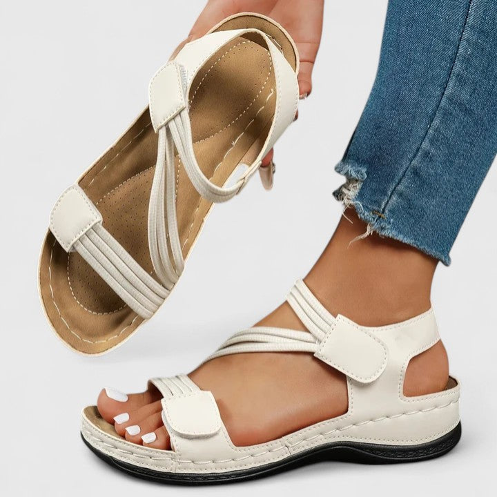 Francine - gepolsterte orthopädische Sandalen