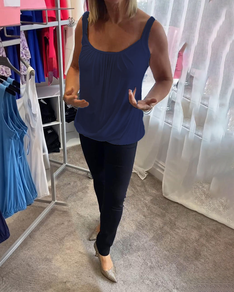 Corina - Softtouch-Tanktop mit U-Ausschnitt