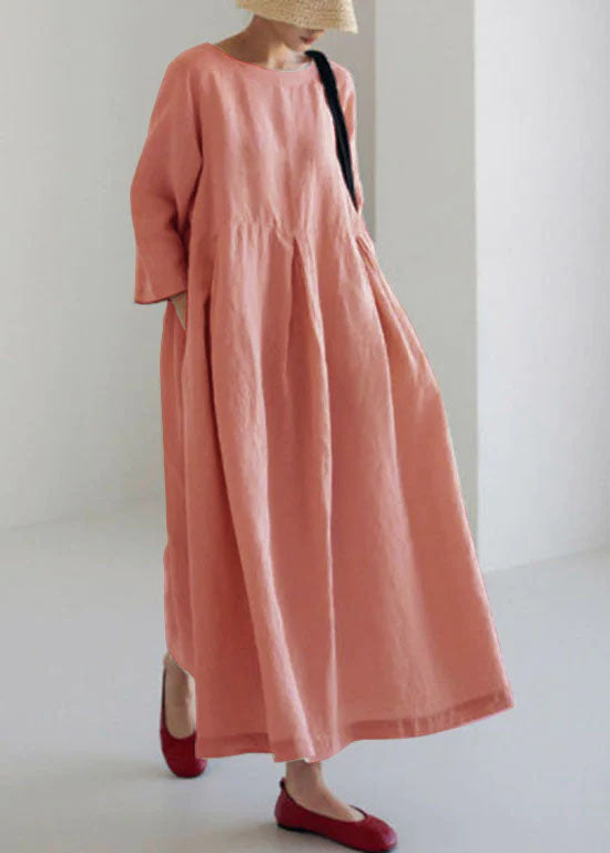Olive - Luftiges Patchworkkleid