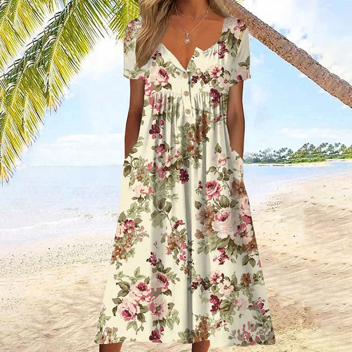 Petralia - Soft-Touch Midi-Kleid