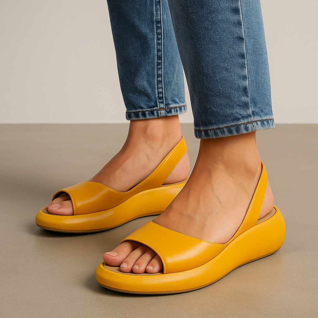 Orisyn - Minimalistische Sandalen mit offener Zehenpartie