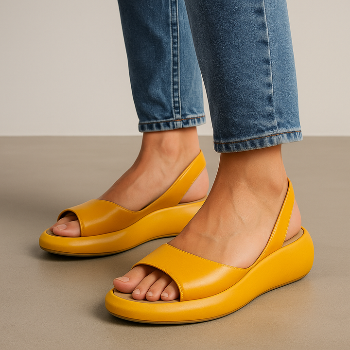 Orisyn - Minimalistische Sandalen mit offener Zehenpartie