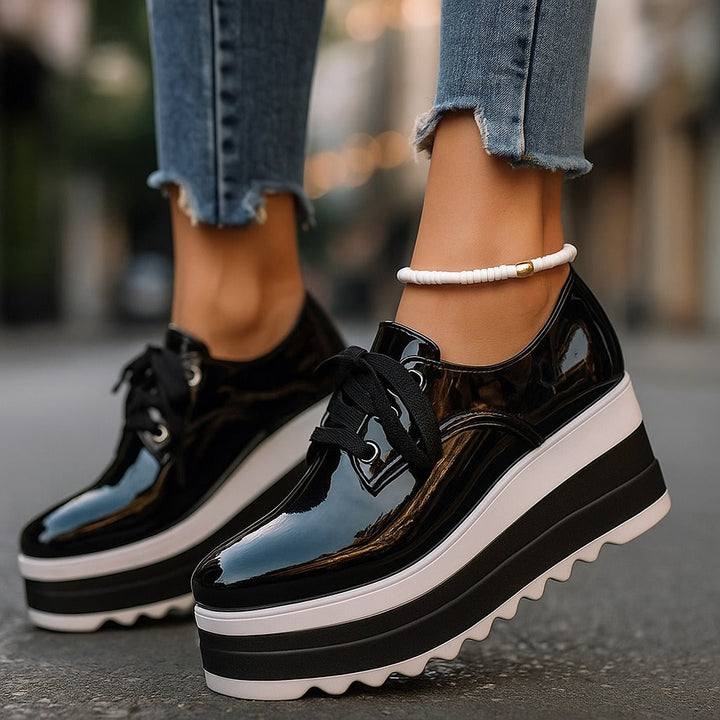 Arlea - Gepolsterter Plateau-Sneaker