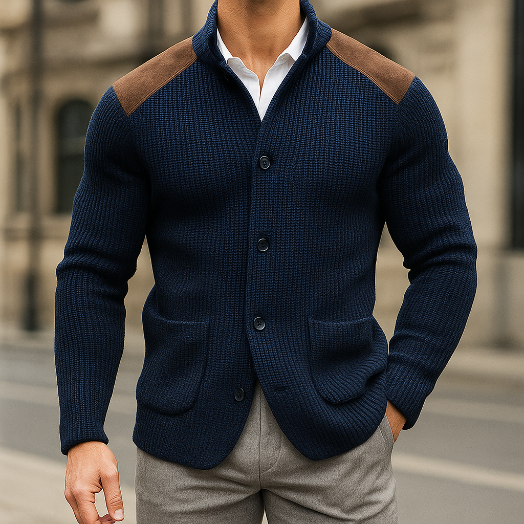 Navik - strukturierter Strickblazer
