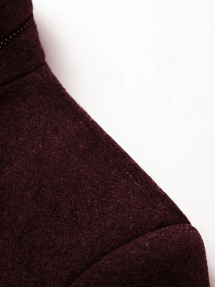 Gael - Taillierte Jacke mit hohem Kragen