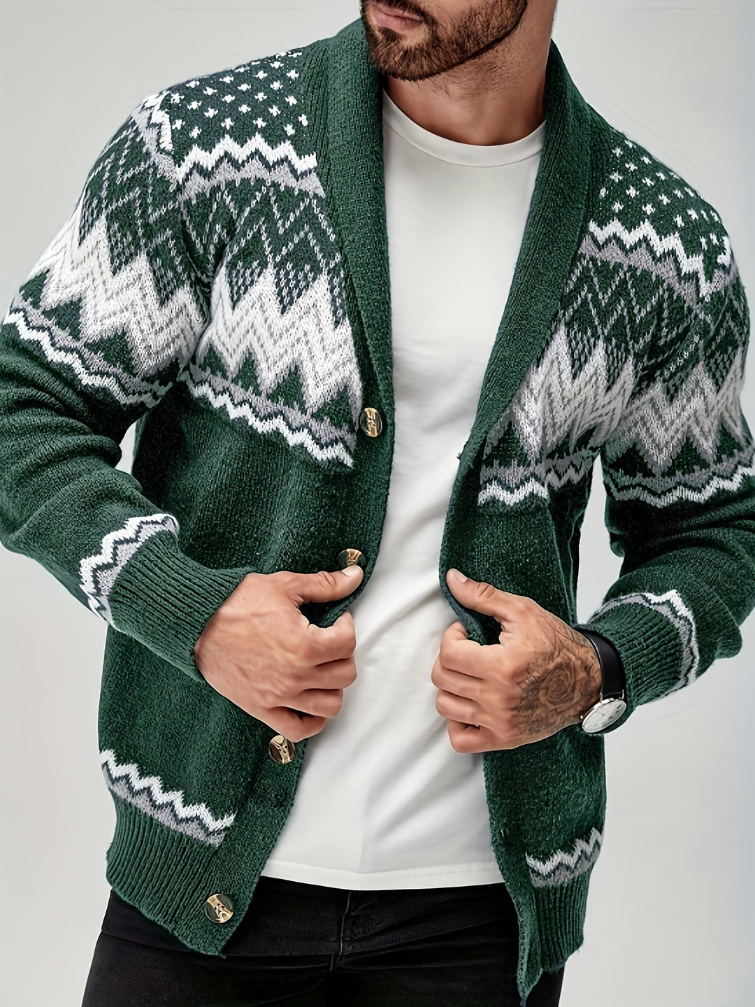 Joren - strukturierter Strickblazer