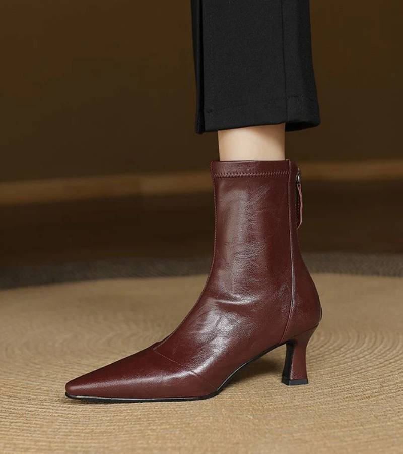 Amelia – Elegante Stiefeletten mit Absatz