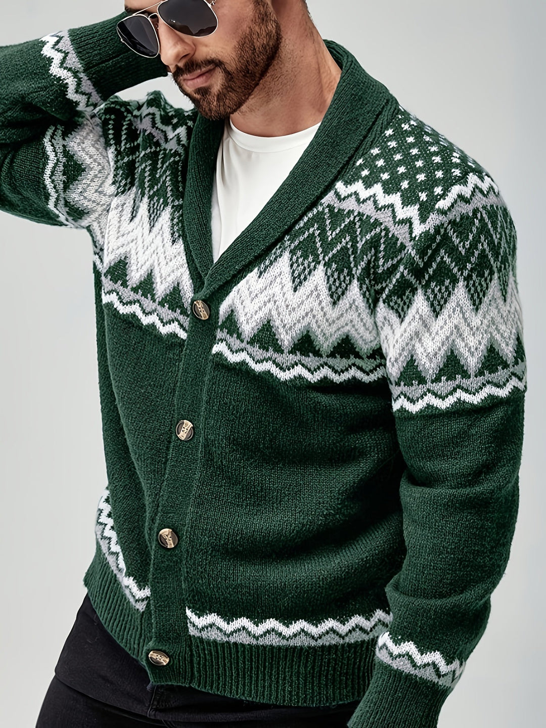 Joren - strukturierter Strickblazer
