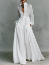 Hina - fließendes Maxikleid
