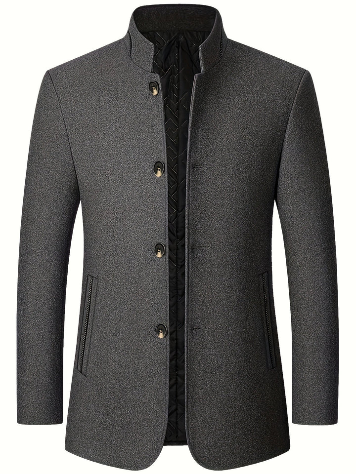Gael - Taillierte Jacke mit hohem Kragen