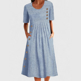 Eline – Stilvolles, lässiges Midikleid