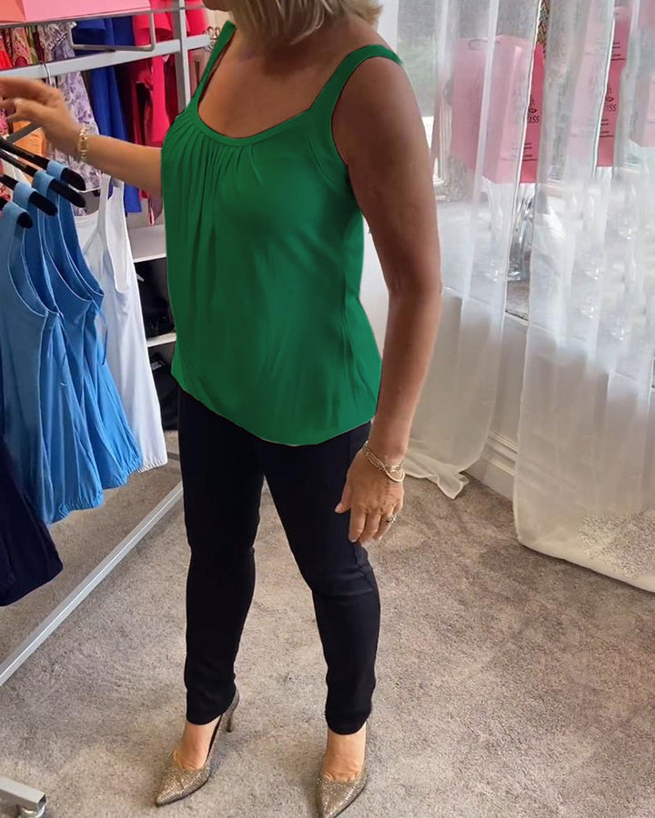 Corina - Softtouch-Tanktop mit U-Ausschnitt