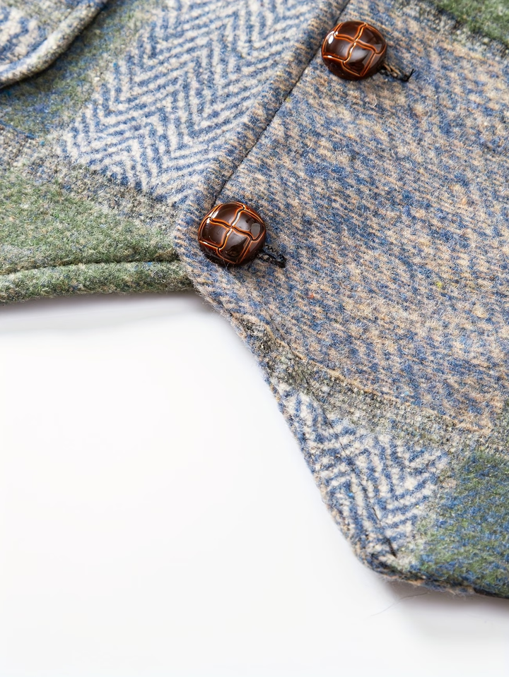 Evren - Maßgeschneiderte Patchwork-Weste