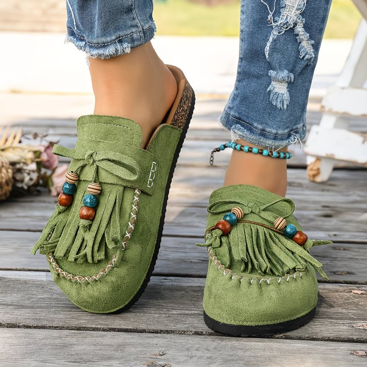 Quinara - Verzierte Slip-On-Mokassins