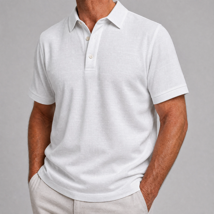 Fenwick - leichtes Leinen-Poloshirt