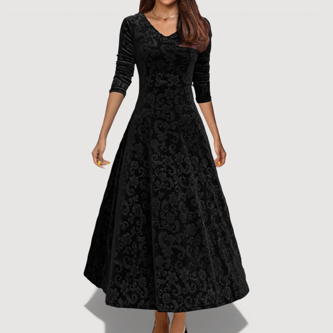 Orliya - Luxuriöses Soft-Touch-Abendkleid