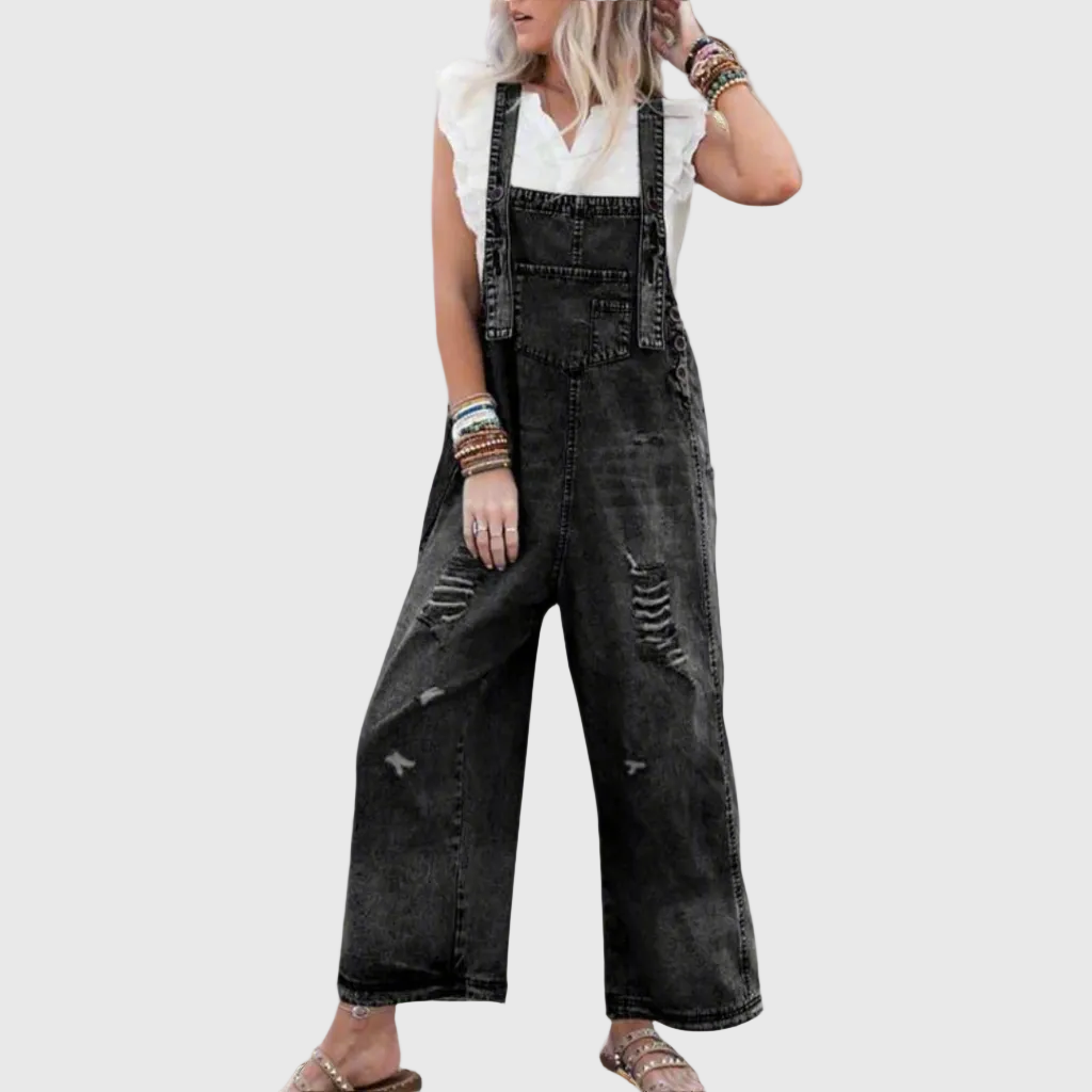 Yuna - Jumpsuit mit Vintage-Waschung