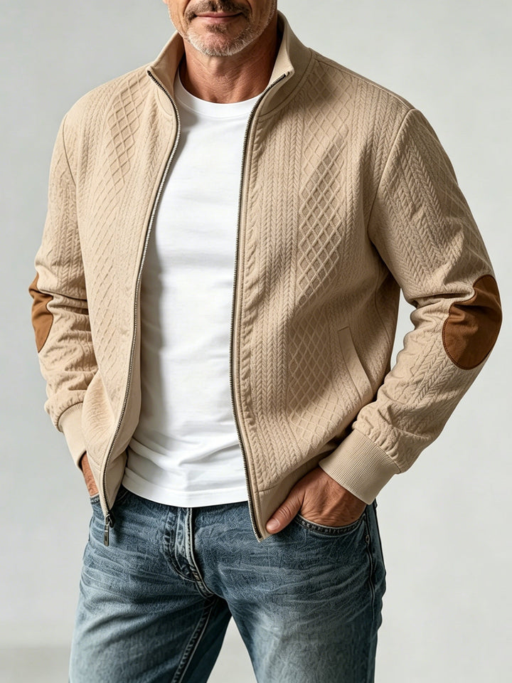 Flyn - Strukturierte Collegejacke