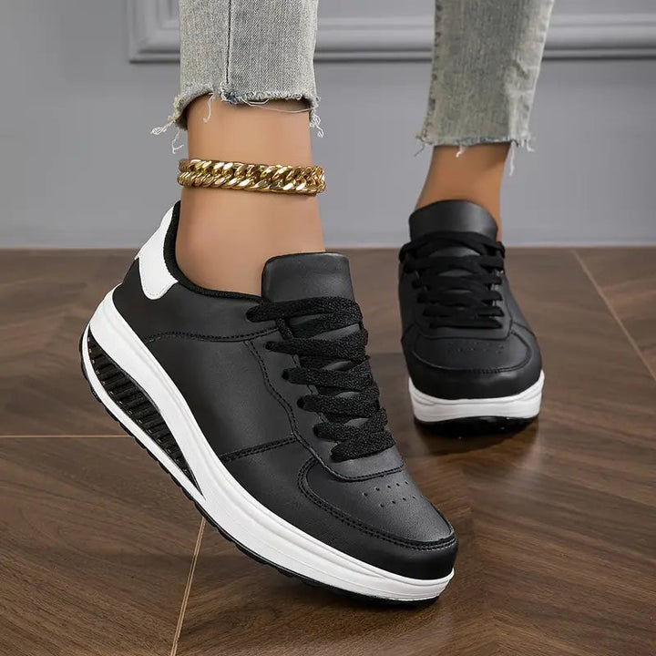 Qira - Plateau-Schnürschuhe