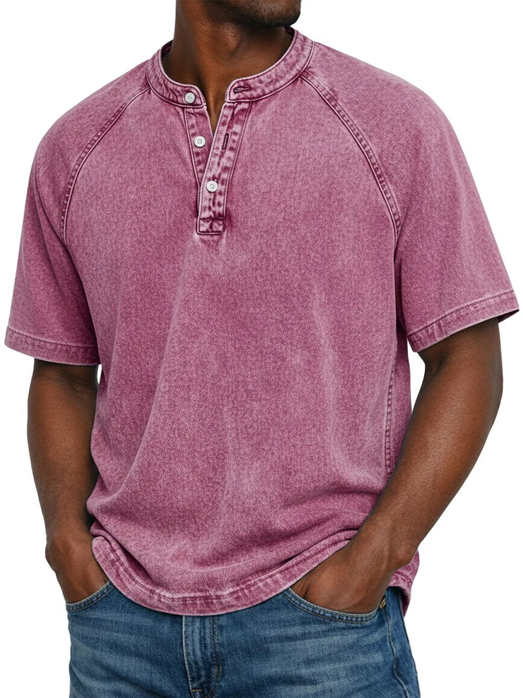 Flynn - Weiches T-Shirt mit Vintage-Waschung