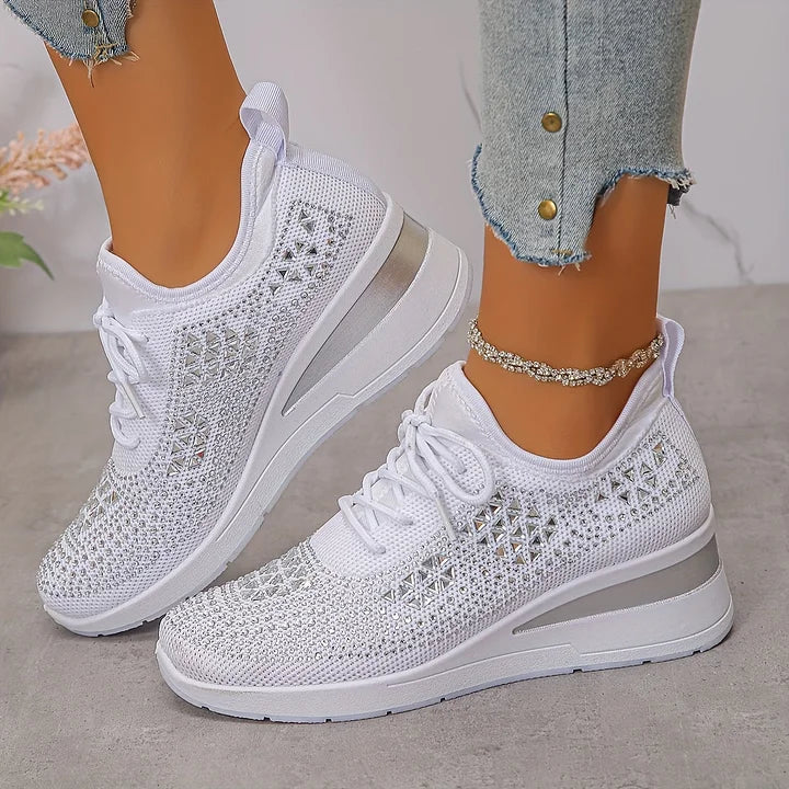 Zorielle - Glänzender Slip-on-Sneaker