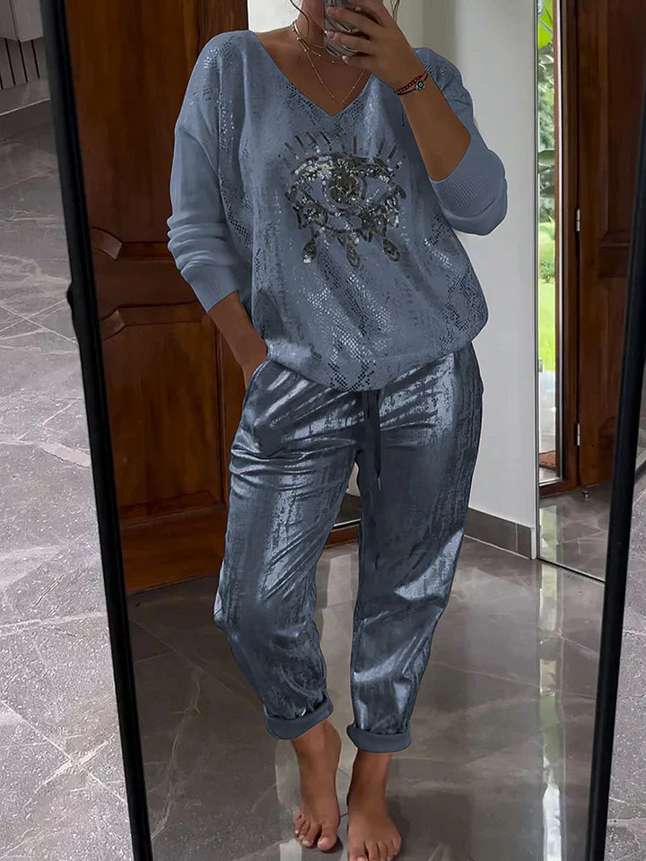 Arlise – Stilvolles, lässiges Zweiteiler-Set