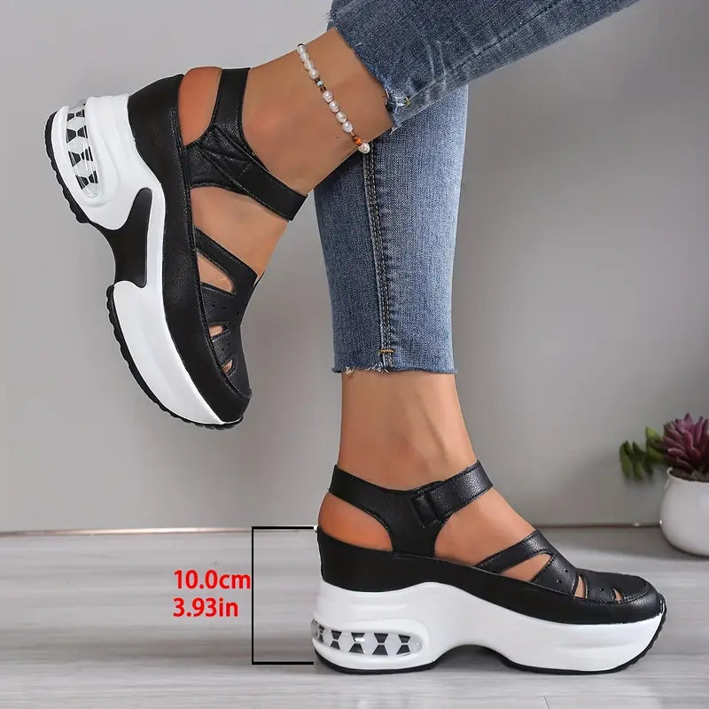 Taniae - gepolsterte orthopädische Keilsandalen