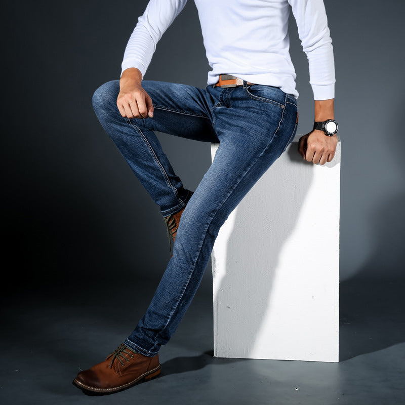 Elian - Schmal geschnittene Stretch-Jeans