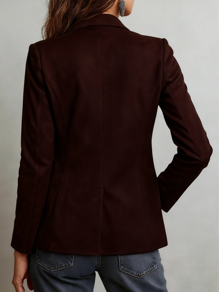 Mirevalle - Maßgeschneiderter Vintage-Wildlederblazer