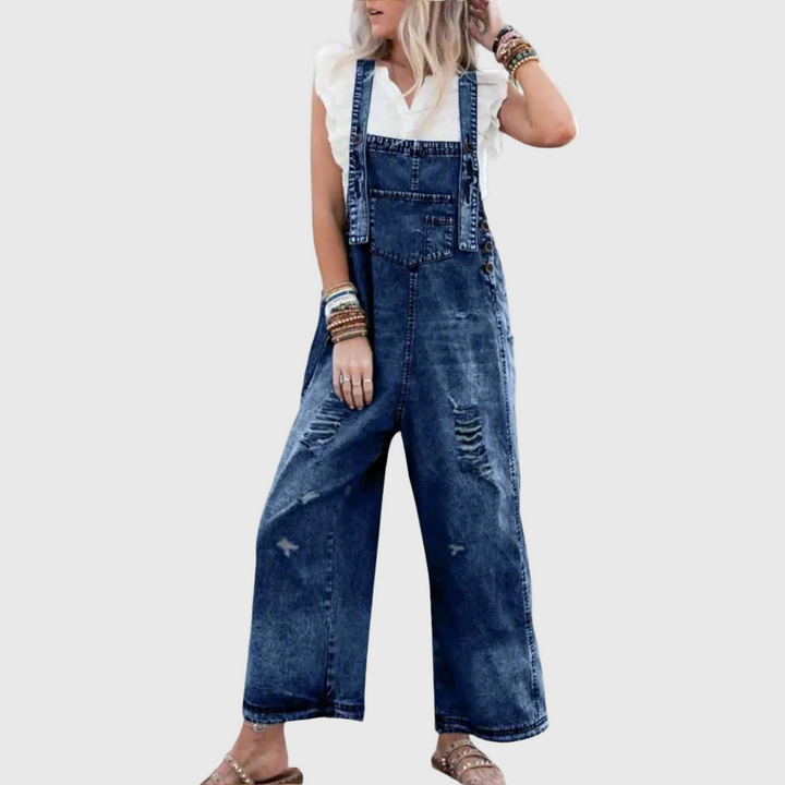 Yuna - Jumpsuit mit Vintage-Waschung