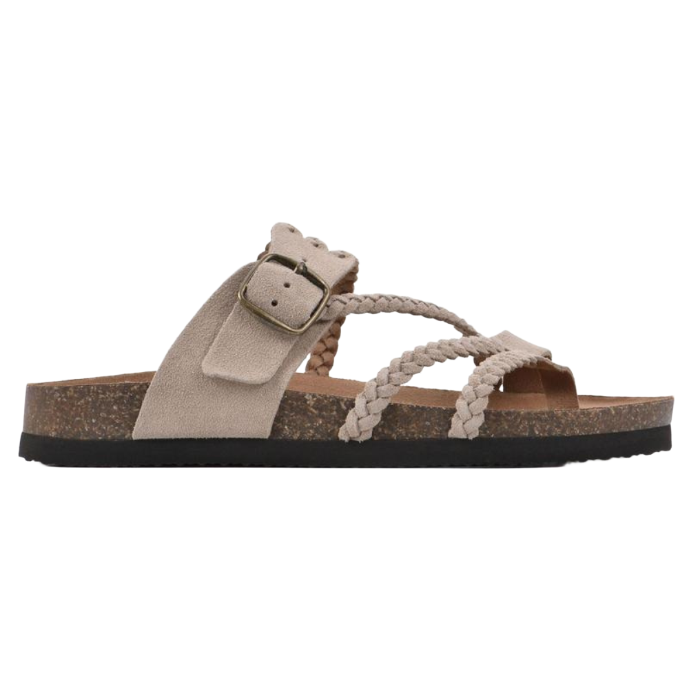 Petrona - Gepolsterte geflochtene Sandalen