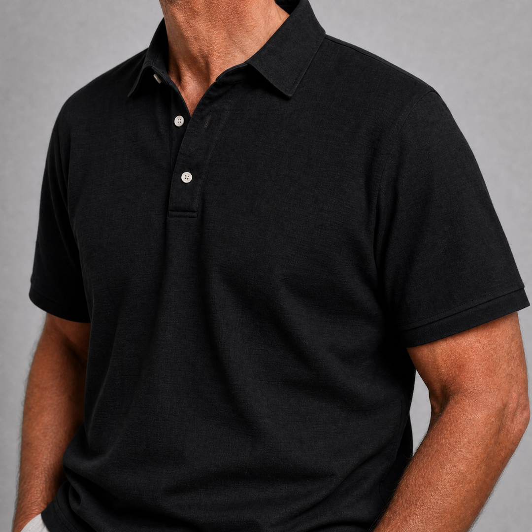 Fenwick - leichtes Leinen-Poloshirt