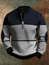 Anvar - Weicher Half-Zip-Pullover
