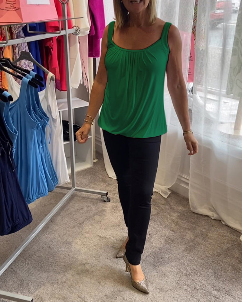 Corina - Softtouch-Tanktop mit U-Ausschnitt
