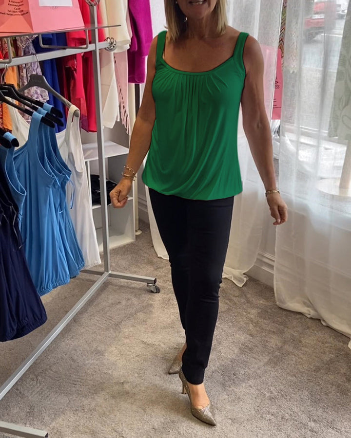 Corina - Softtouch-Tanktop mit U-Ausschnitt
