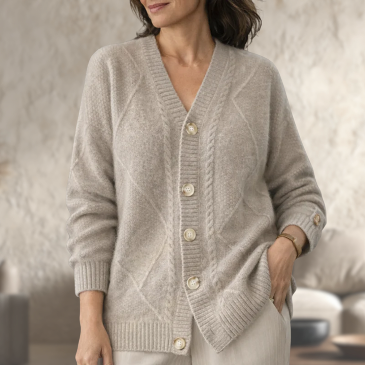 Helyn - Strickjacke mit weichem Griff