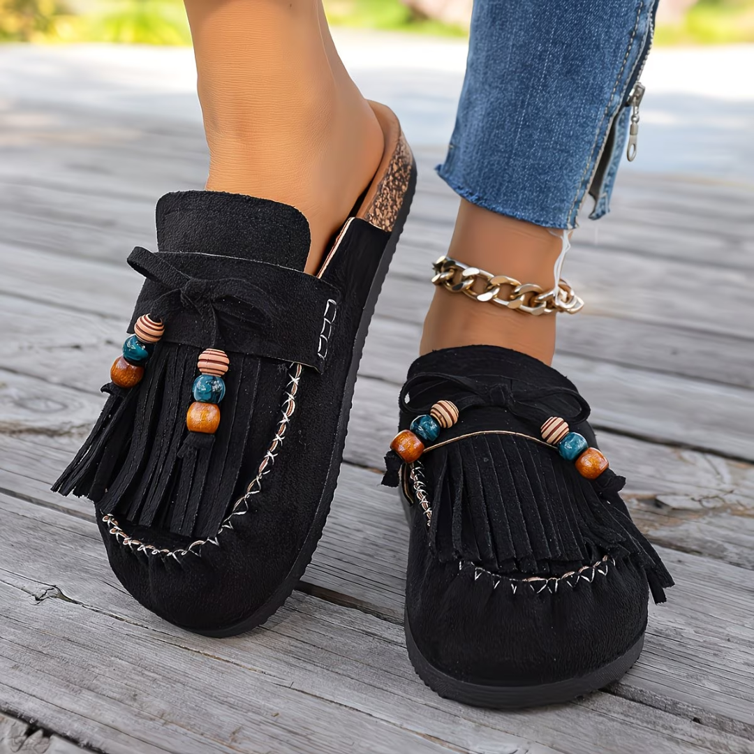 Quinara - Verzierte Slip-On-Mokassins