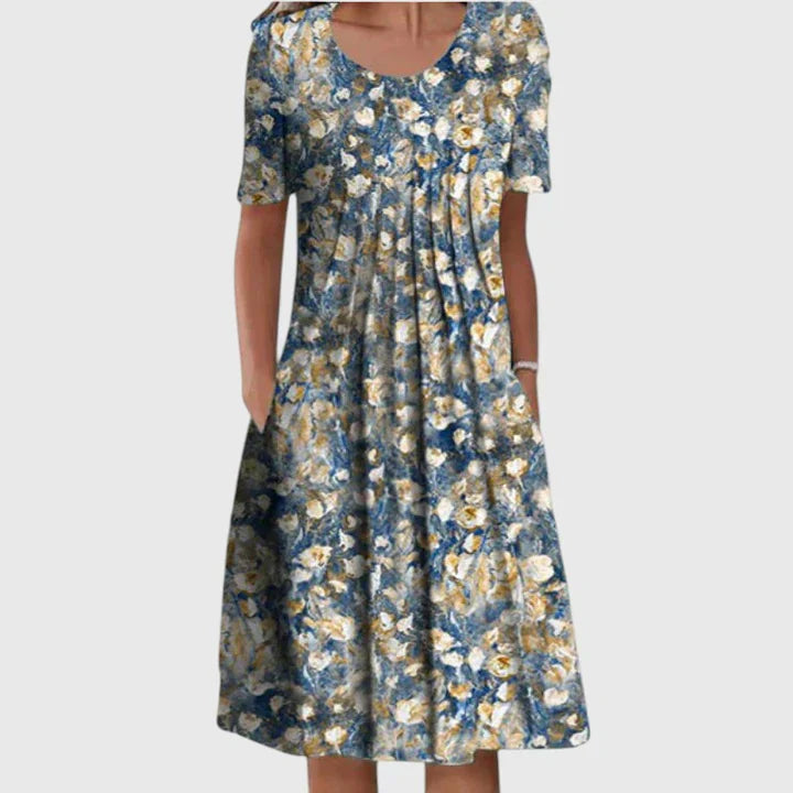 Relina - Figurformendes Rüschenkleid