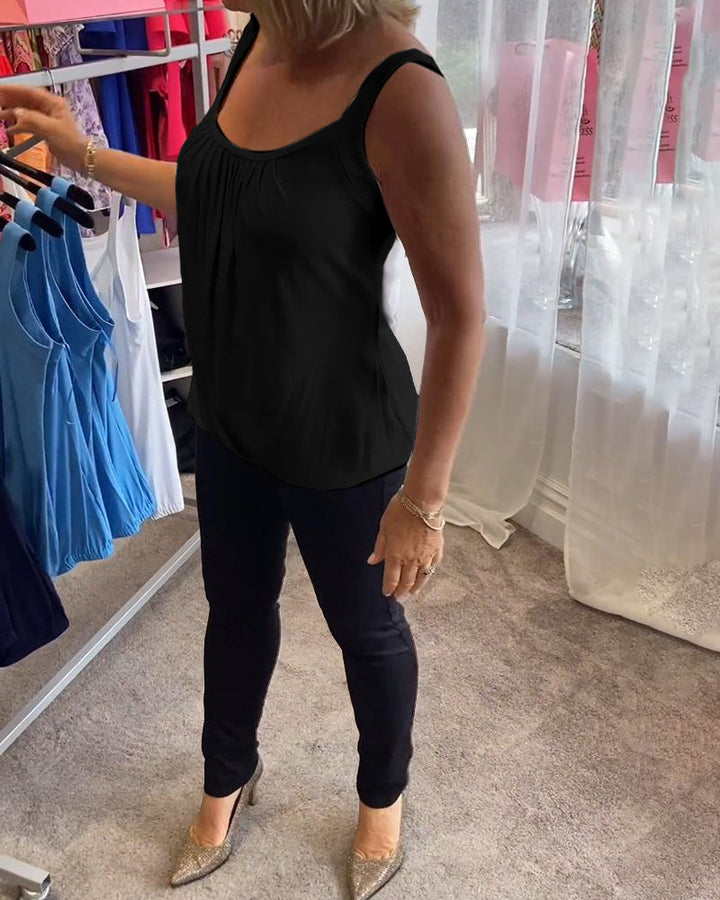 Corina - Softtouch-Tanktop mit U-Ausschnitt