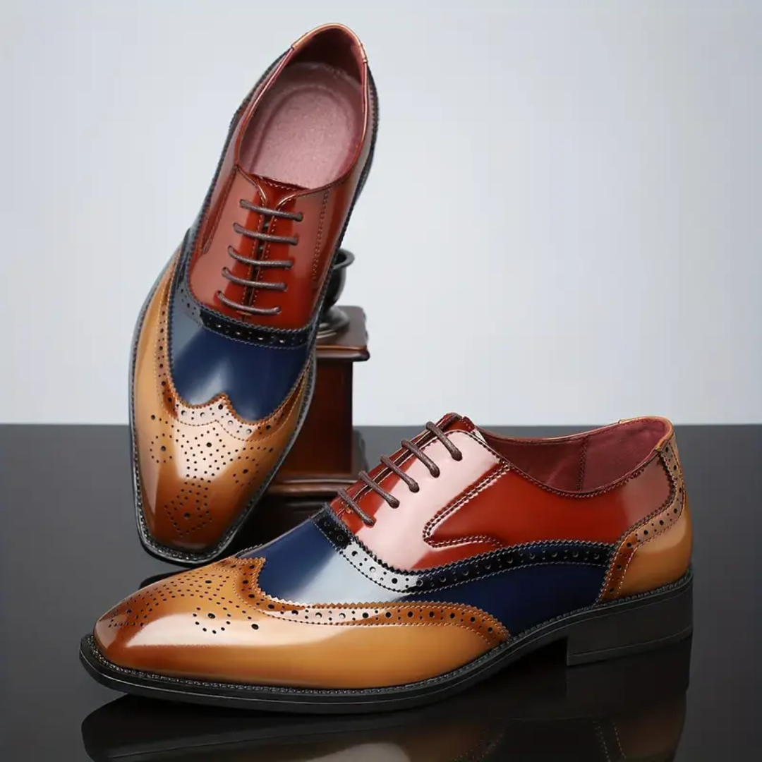 Nalos - Handgefertigte Vollbrogue-Oxford-Schuhe