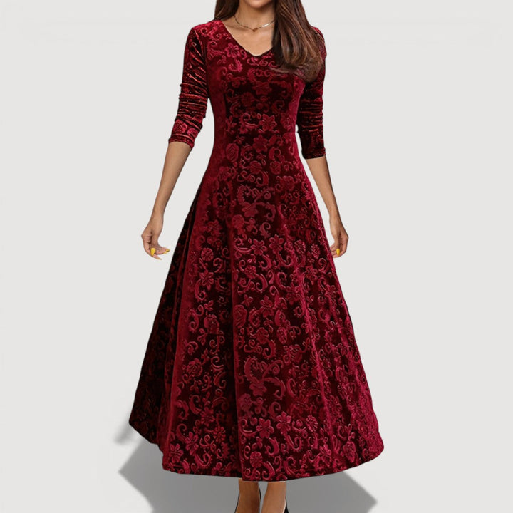 Orliya - Luxuriöses Soft-Touch-Abendkleid