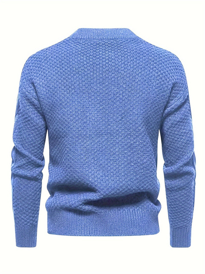 Kael - Strickpullover mit Stehkragen