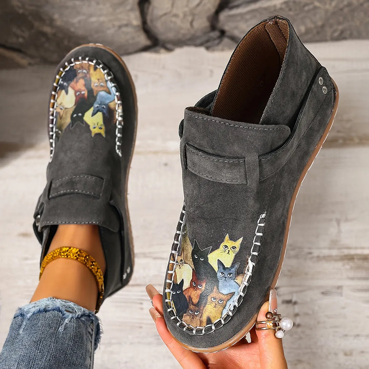 Cara - Bequemer Slipper mit Schnallendetail