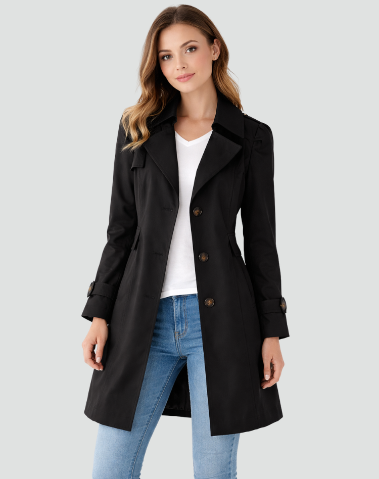 Ameliea - taillierter Trenchcoat