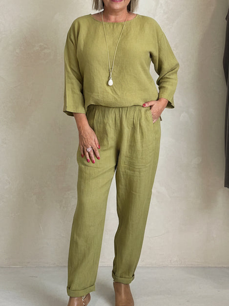 Lurei - Zweiteiliges Premium-Set aus Leinen
