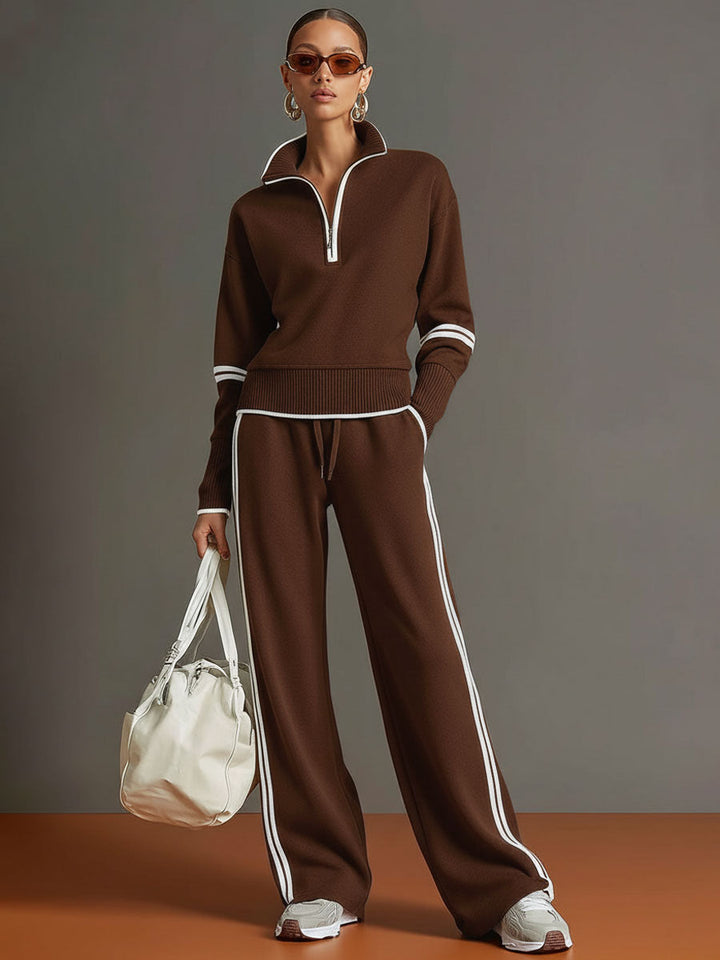 Honora - Soft-Touch-Zweiteiler mit weiter Hose